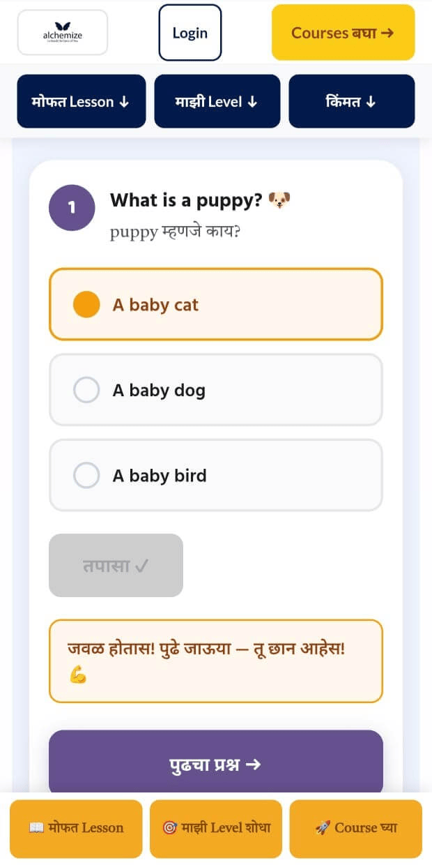 Placement test